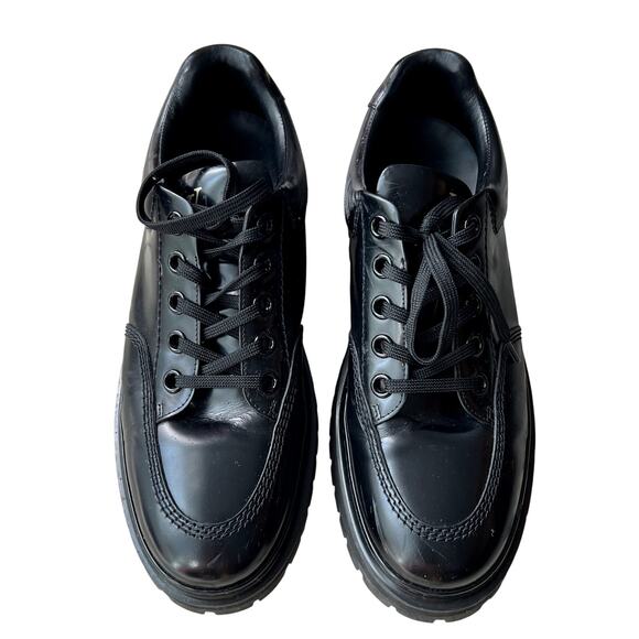 Louis Vuitton Men's Monogram Derby Shoes In Black size 9 LV 10 US 43 EU CL - Picture 1 of 8